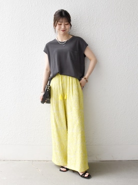 藤原さんのコーディネート