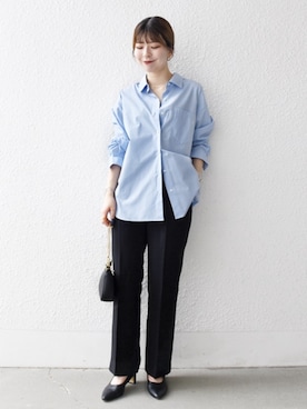 藤原さん（レディース・162cm）の秋コーディネート