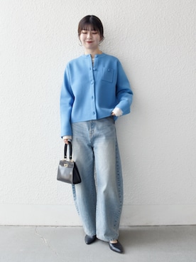 藤原さん（レディース・162cm）の冬コーディネート