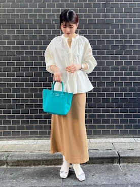 藤原さん（レディース・162cm）の春コーディネート