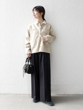 藤原さん（レディース・162cm）の春コーディネート