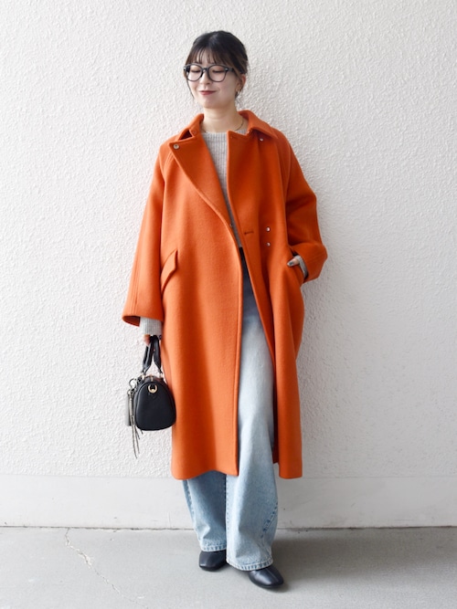 SHIPS any: バルマカーン コクーン コート 25AW（ステンカラーコート