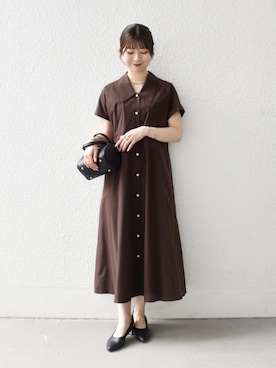 藤原さん（レディース・162cm）の春コーディネート