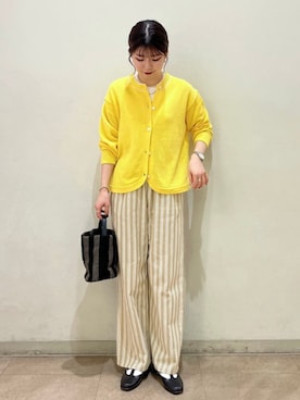 藤原さん(レディース・162cm)の春コーディネート