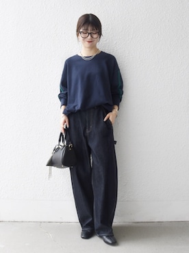 藤原さん（レディース・162cm）の秋コーディネート