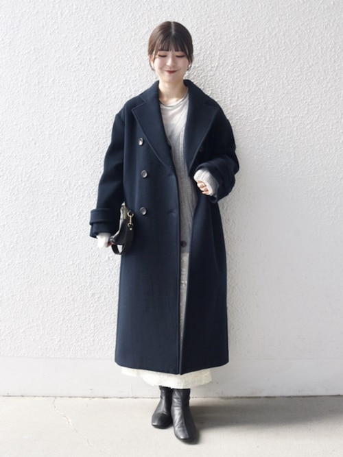 SHIPS any コート チェスターコート 「WEB限定」SHIPS any: PURE WOOL