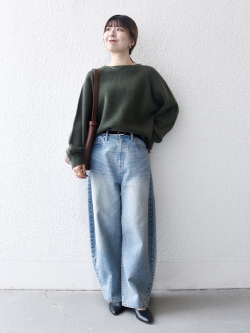 SHIPS any:〈手洗い可能〉AQUA カシミヤ ミックス ハイネック ニット