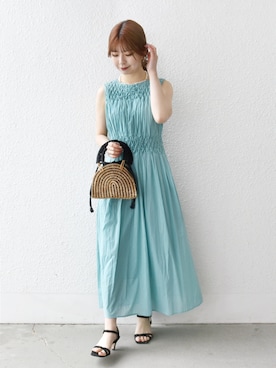 「SHIPS any（シップス エニィ）のアイテム」を使った、藤原さん（骨格ウェーブ・レディース・162cm）の春コーディネート