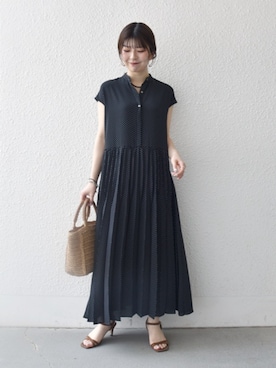 「SHIPS any（シップス エニィ）のアイテム」を使った、藤原さん（レディース・162cm）の春コーディネート