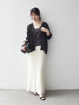藤原さん(レディース・162cm)の春コーディネート