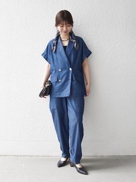 藤原さんのコーディネート
