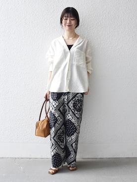 藤原さんのコーディネート