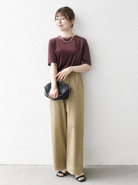 藤原さんのコーディネート