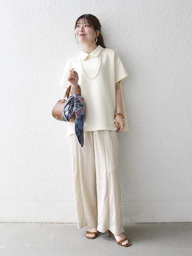 藤原さん(レディース・162cm)の春コーディネート