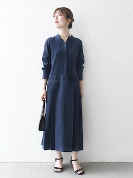 藤原さん(レディース・162cm)の夏コーディネート