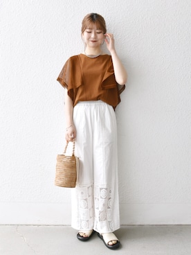 藤原さんのコーディネート