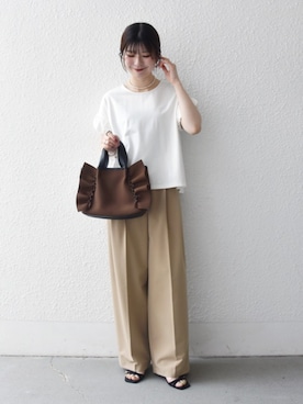 藤原さんのコーディネート