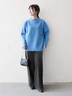 藤原さん（レディース・162cm）の冬コーディネート