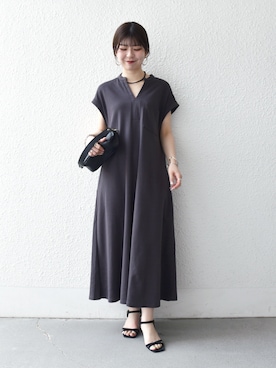 藤原さん(レディース・162cm)の夏コーディネート