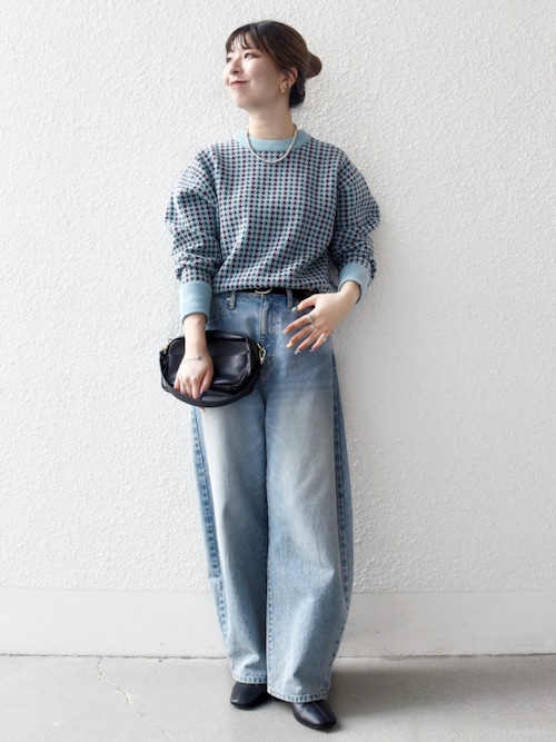 う*ᓫ様 エンジェルブルー　ニット　平成　レトロ　当時物 う*ᓫ様 エンジェルブルー ニット 平成 レトロ 当時物