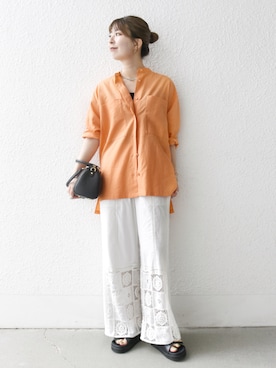 藤原さんのコーディネート
