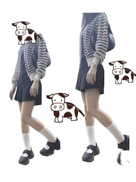 「Burner（バーナー）のアイテム（バッグ）」を使った、U._.Uさん（レディース・162cm）の秋コーディネート