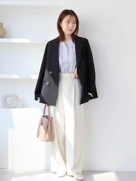 「VIS（ビス）のアイテム」を使った、KANAさん（レディース・162cm）の秋コーディネート