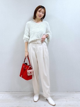 「24バッグ_pickup」｜KANAさん（レディース・162cm）の冬コーディネート