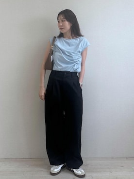 「アイテム（スニーカー）」を使った、KANAさん（レディース・162cm・20代）の夏コーディネート