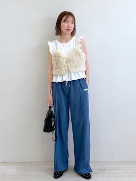 KANAさん（レディース・162cm）の夏コーディネート