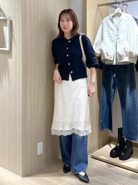「Juze（ジュゼ）のアイテム」を使った、KANAさん（レディース・162cm）の秋コーディネート