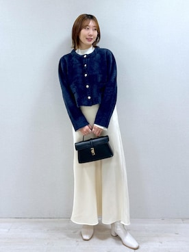 「アイテム（スカート）」を使った、KANAさん（レディース・162cm・20代）の秋コーディネート