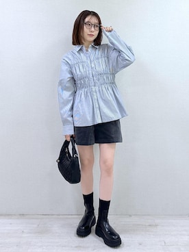 「アイテム（ハンドバッグ）」を使った、KANAさん（レディース・162cm・20代）の秋コーディネート