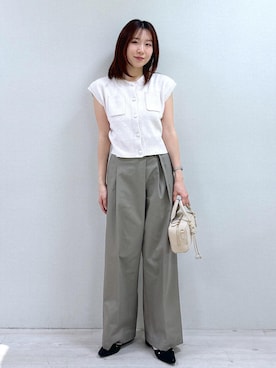 「アイテム（パンプス）」を使った、KANAさん（レディース・162cm・20代）の秋コーディネート