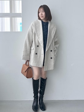 「VIS（ビス）のアイテム」を使った、KANAさん（レディース・162cm）の秋コーディネート