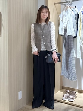 「Juze（ジュゼ）のアイテム」を使った、KANAさん（レディース・162cm）の夏コーディネート