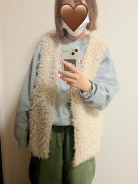 「アイテム（スウェット）」を使った、coco.  さん（レディース・162cm・30代）の秋コーディネート