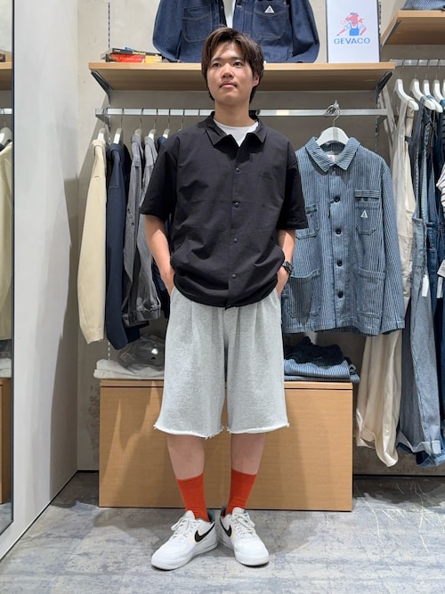 【UNISEX】アソート柄スウェットハーフパンツ