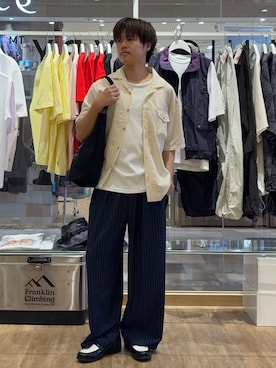 「CIAOPANIC TYPY（チャオパニックティピー）のアイテム」を使った、はるさん（メンズ・175cm）の夏コーディネート