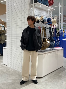 「CIAOPANIC TYPY（チャオパニックティピー）のアイテム（ジャケット/アウター）」を使った、はるきさん（メンズ・175cm）の秋コーディネート