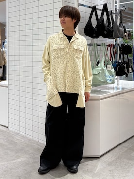 「etsinta（エシンタ）のアイテム」を使った、はるきさん（メンズ・175cm）の春コーディネート