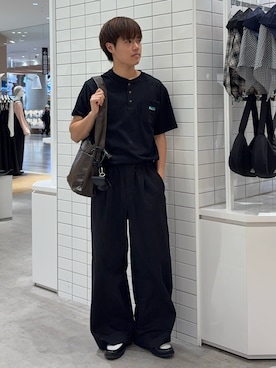 「CIAOPANIC TYPY（チャオパニックティピー）のアイテム（パンツ）」を使った、はるきさん（メンズ・175cm）の春コーディネート