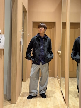 はるきさん（メンズ・175cm・20代）の秋コーディネート