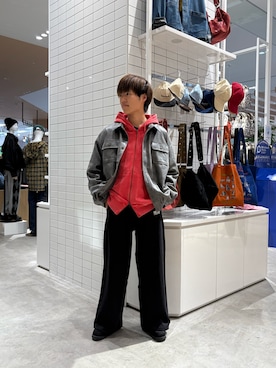 「CIAOPANIC TYPY（チャオパニックティピー）のアイテム（ジャケット/アウター）」を使った、はるきさん（メンズ・175cm）の秋コーディネート