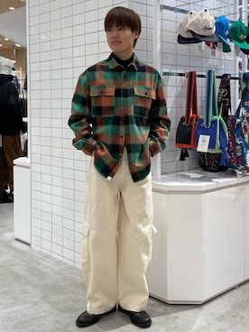 「CIAOPANIC TYPY（チャオパニックティピー）のアイテム」を使った、はるきさん（メンズ・175cm）の冬コーディネート