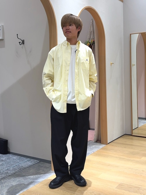 【GEVACO】ベーシックオーバーサイズストライプシャツ