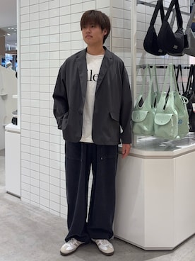 「CIAOPANIC TYPY（チャオパニックティピー）のアイテム（テーラードジャケット）」を使った、はるきさん（メンズ・175cm）の春コーディネート