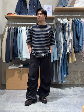 「パンツスタイル」｜はるきさん（メンズ・175cm）の夏コーディネート