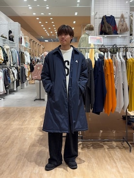 「CIAOPANIC TYPY（チャオパニックティピー）のアイテム（スラックス）」を使った、はるきさん（メンズ・175cm）の冬コーディネート