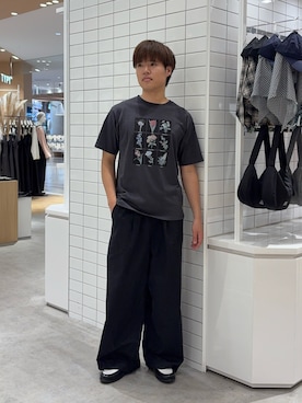 「CIAOPANIC TYPY（チャオパニックティピー）のアイテム（パンツ）」を使った、はるきさん（メンズ・175cm）の春コーディネート